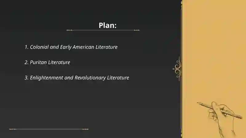 Introduction to American Literature different period 2