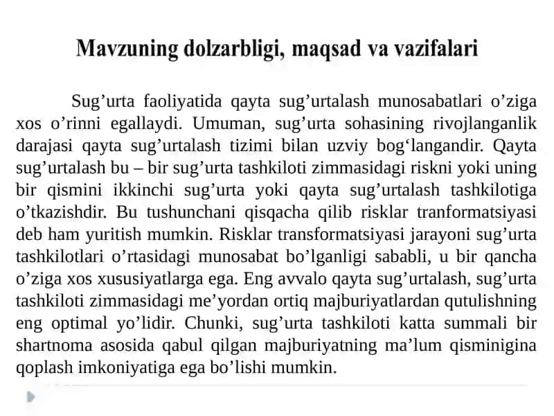 QAYTASUG‘URTAQILISH ASOSLARI 2
