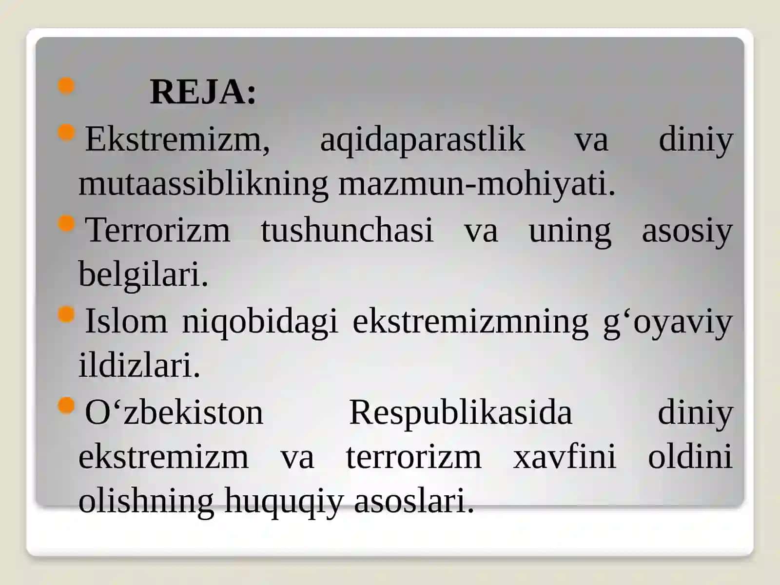 DINIY MUTASSIBLIK VA DINDORLIK 2