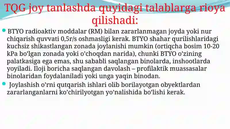 SHIKASTLANISH O’CHOQLARIDA DASTLABKI SHIFOKOR YORDAMINI TASHKIL QILISH 2