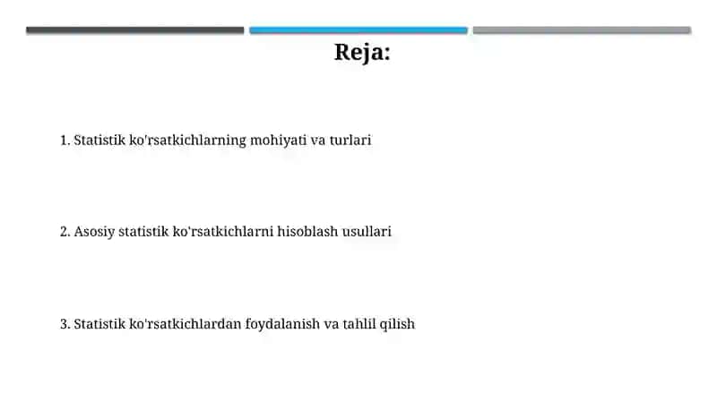 Statistik korsatkichlar 2