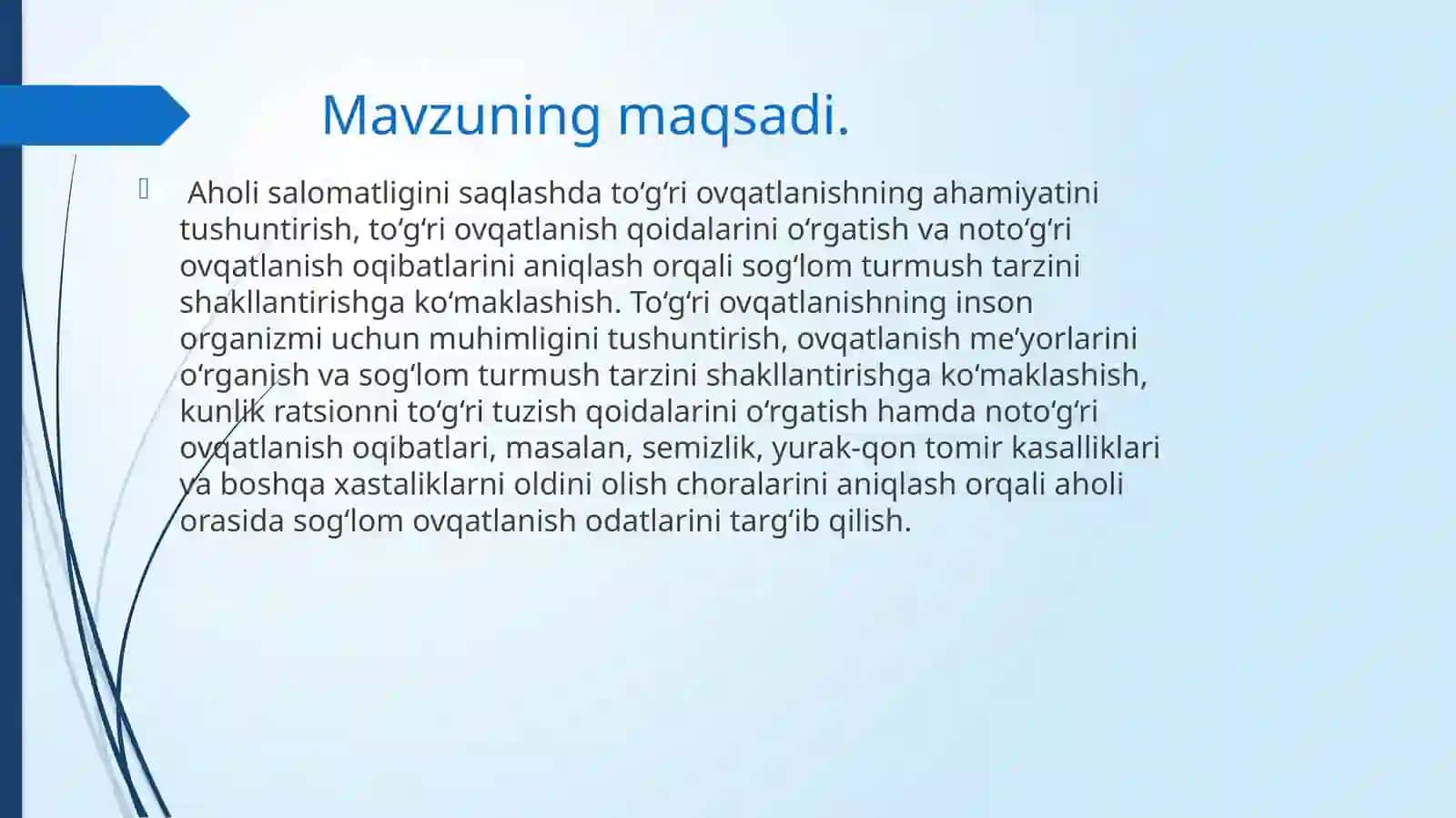 To‘g‘ri ovqatlanish qoidalari 2