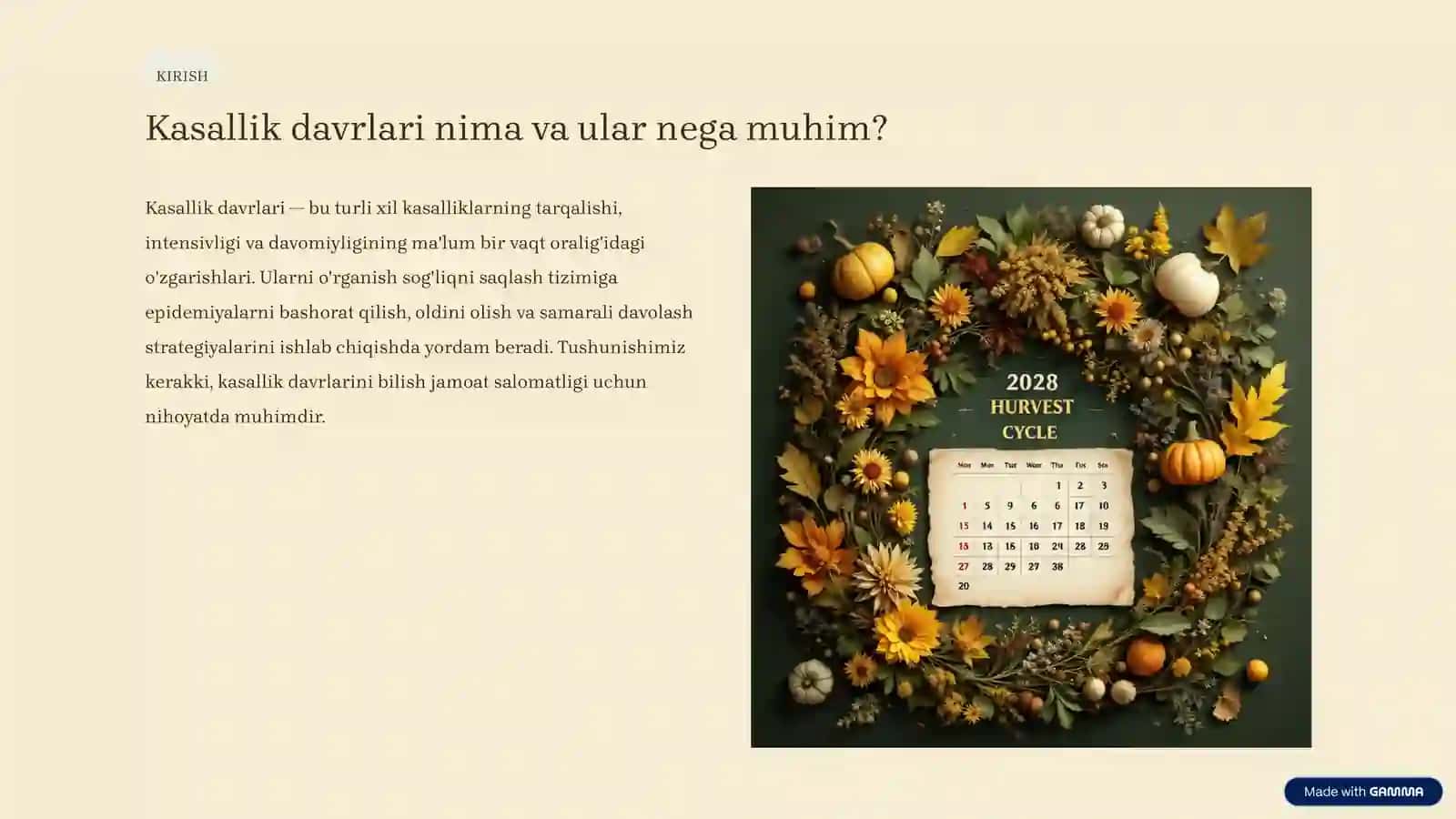 Kasallik davrlari: Turlari va oldini olish 2