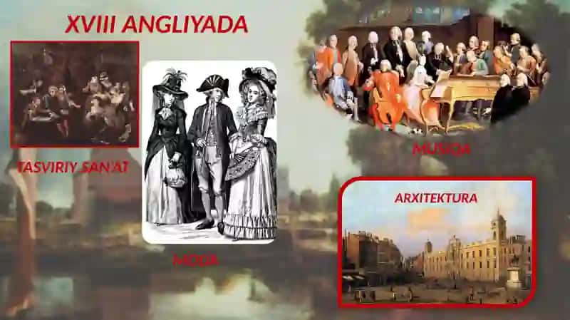 XVIII asr Angliya san'ati 2