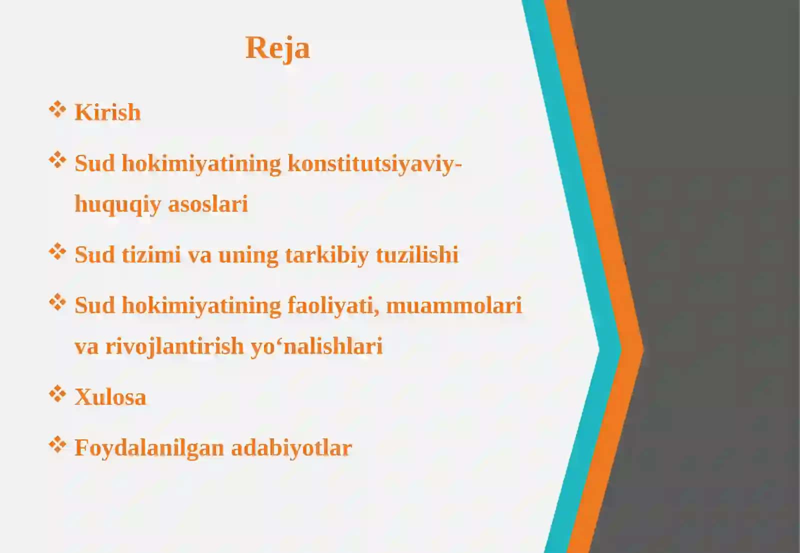 O‘zbekiston Respublikasi sud hokimiyati 2