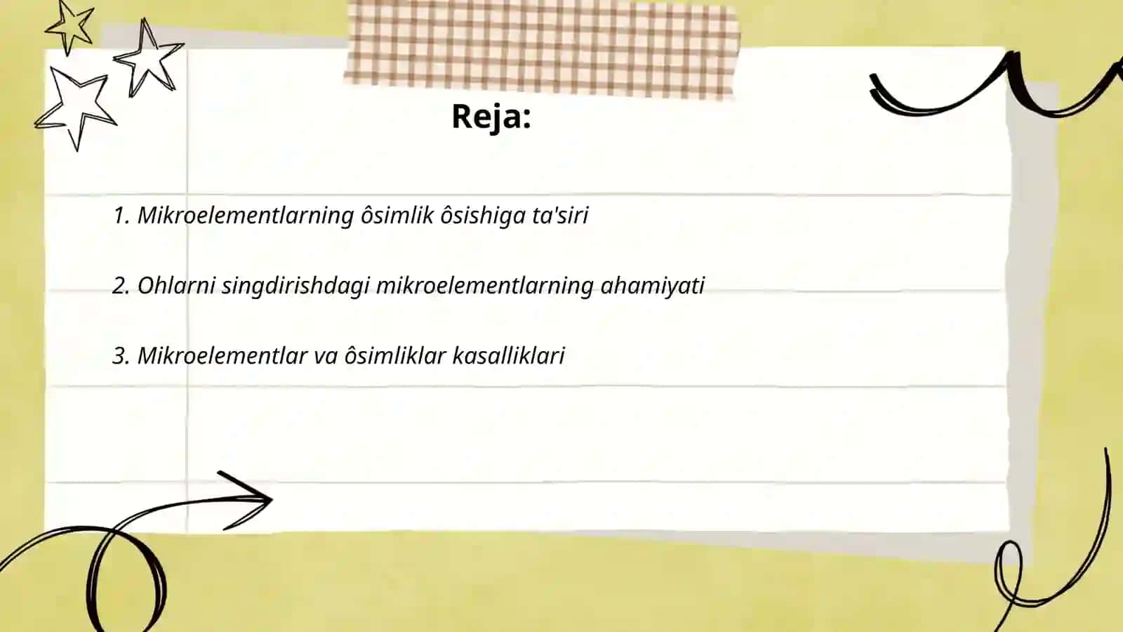 Mikroelementlarning ôsimlikka ta'siri 2