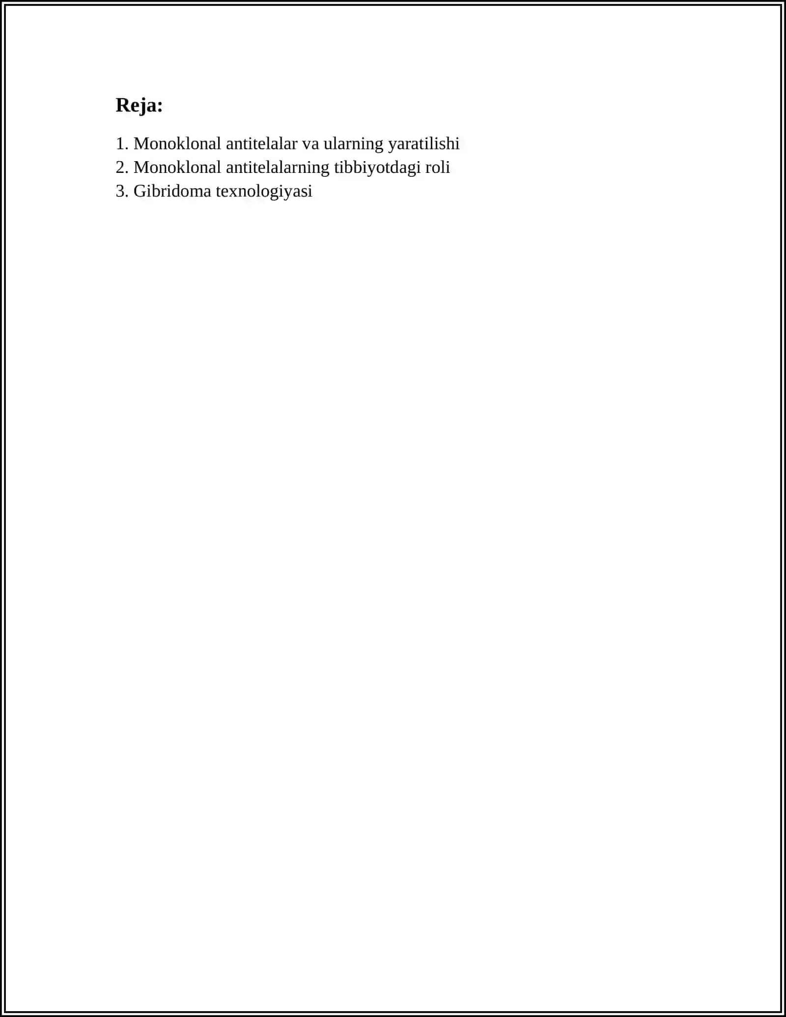 MONOKLONAL ANTITELALAR OLISH 2