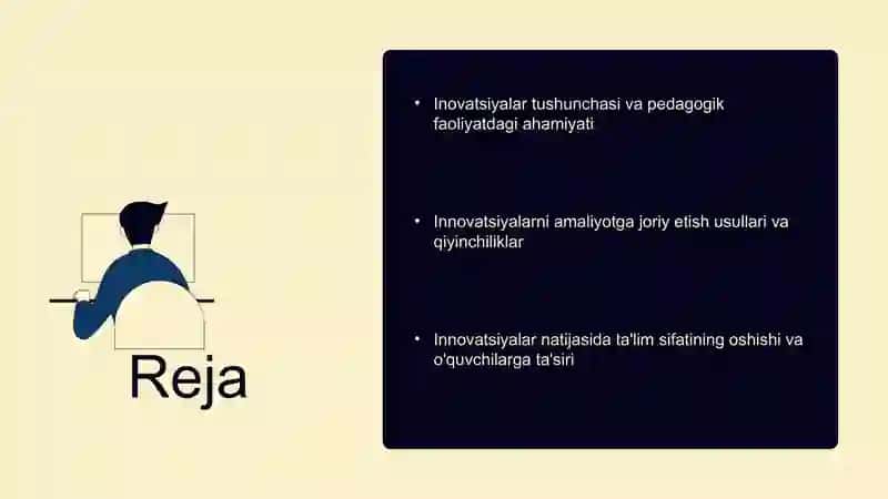 Pedagogik faoliyatda inovatsiyalar 2