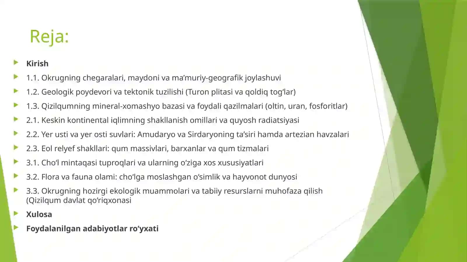 QIZILQUM TABIIY GEOGRAFIK OKRUGI 2