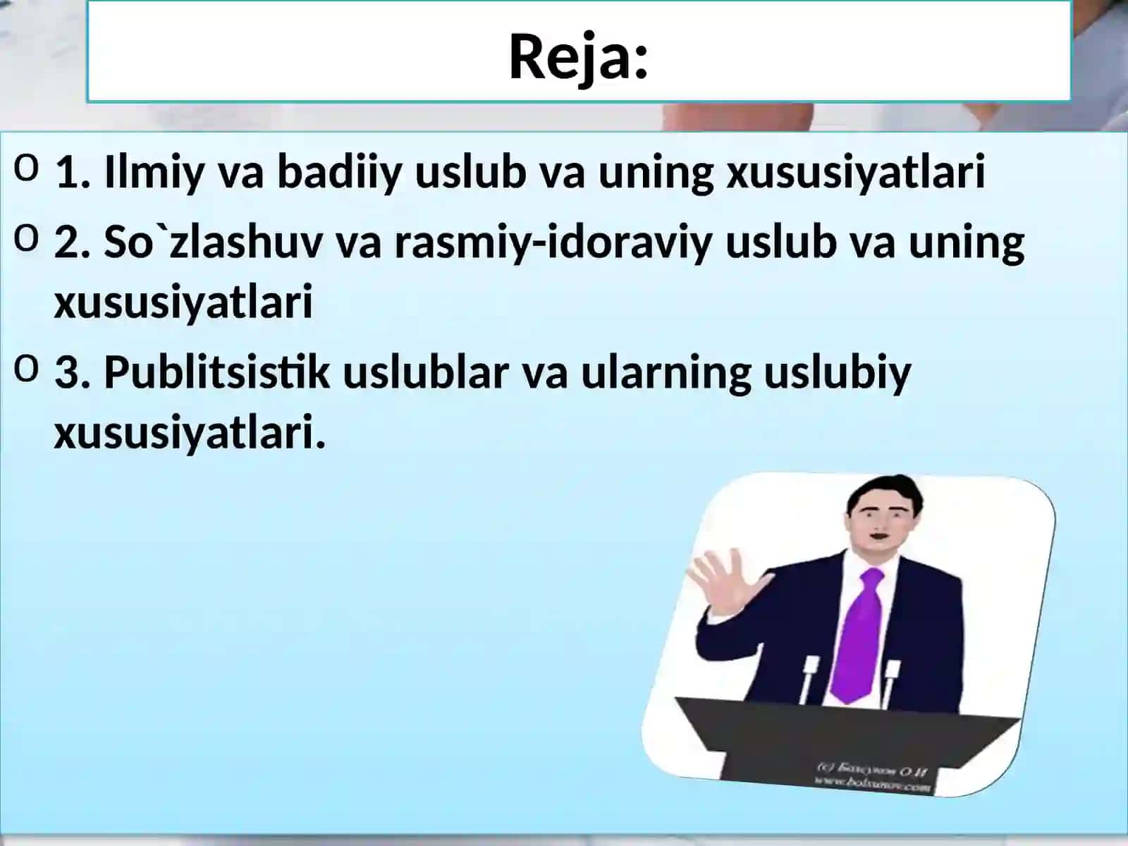 Nutq uslublari 2