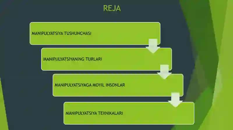 MANIPULYATSIYA PSIXOLOGIK TA’SIR USULI SIFATIDA 2