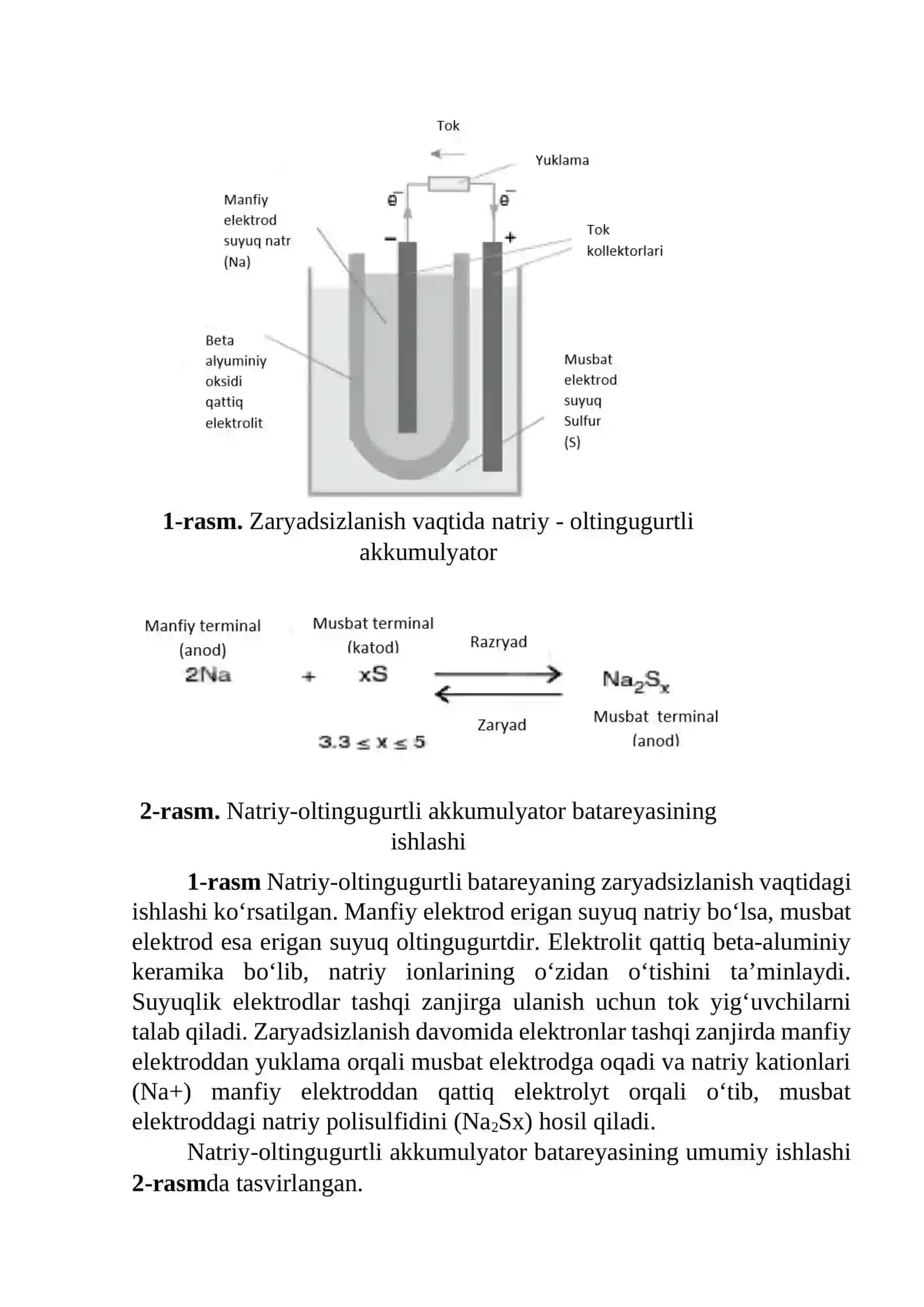 Natriy-oltingugurtli batareyalar 2