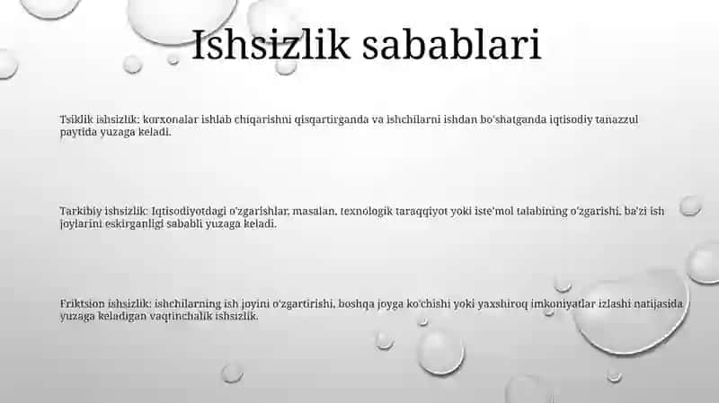 Ishsizlik 2