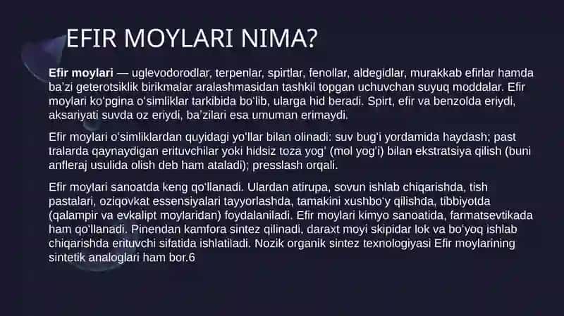 EFIR MOYLARI 2