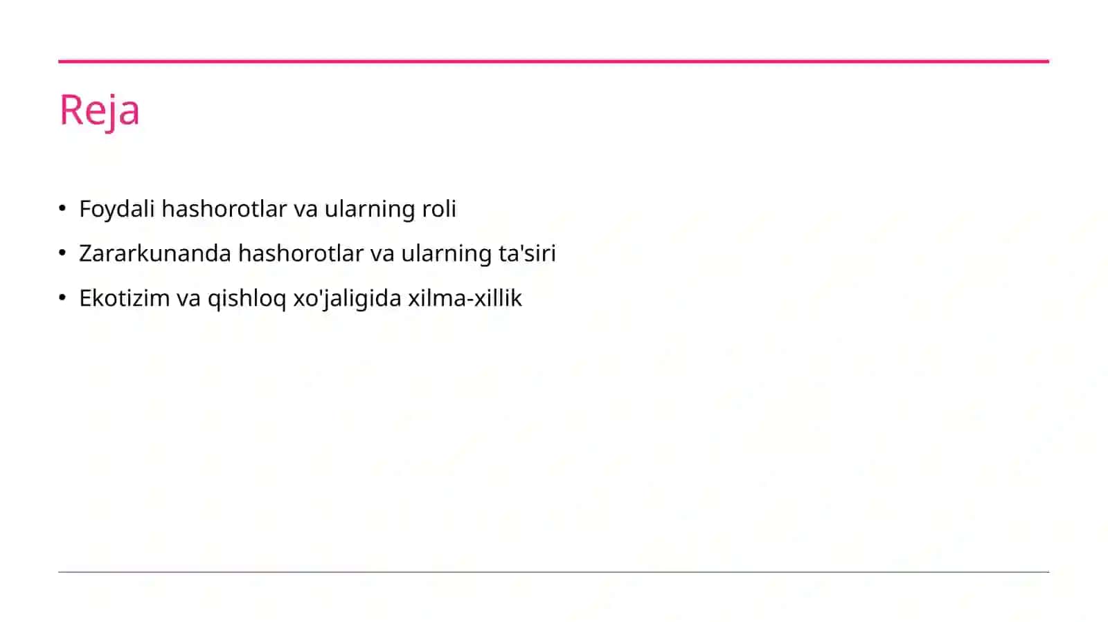 Foydali va zararkuranda hashorotlar 2