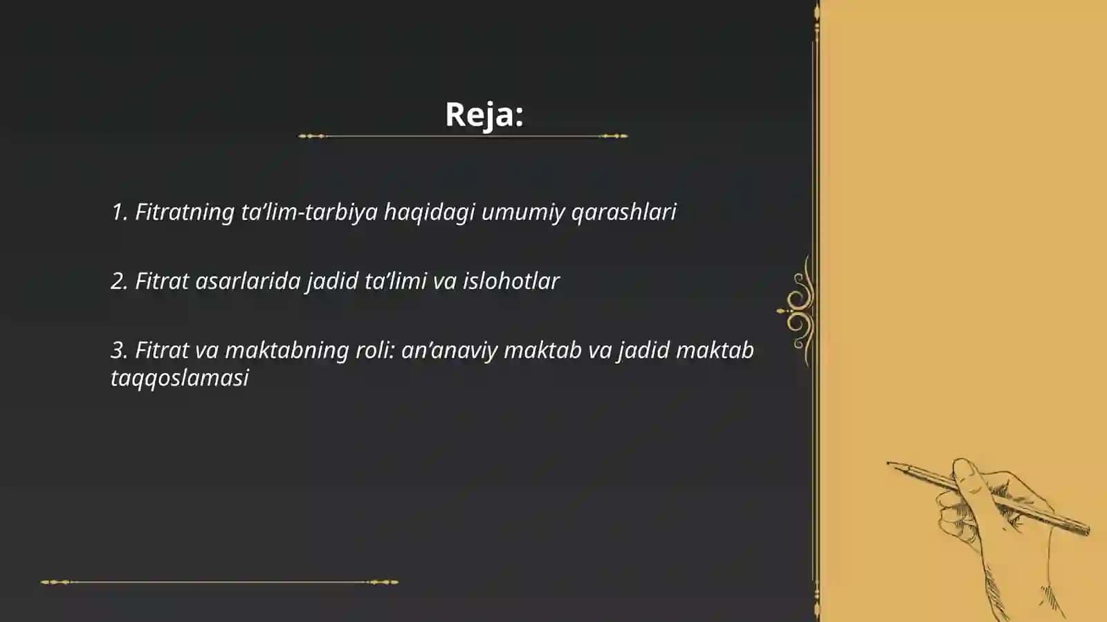 Fitrat va uning asarlarida ta’lim tarbiya masalalari 2