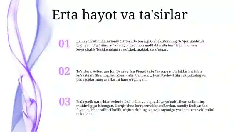 Abdulla AvloniyningPedagogikQarashlari 2