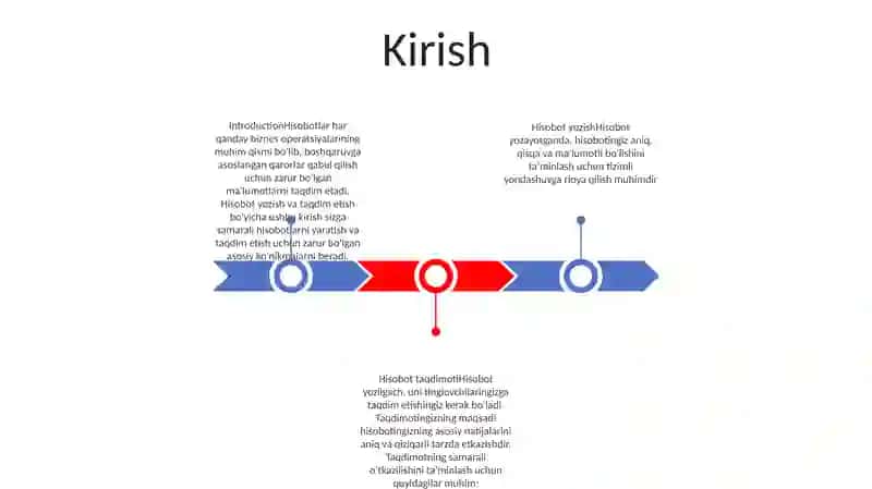 Hisobotlarni Tuzish Va Taqdim Etish 2