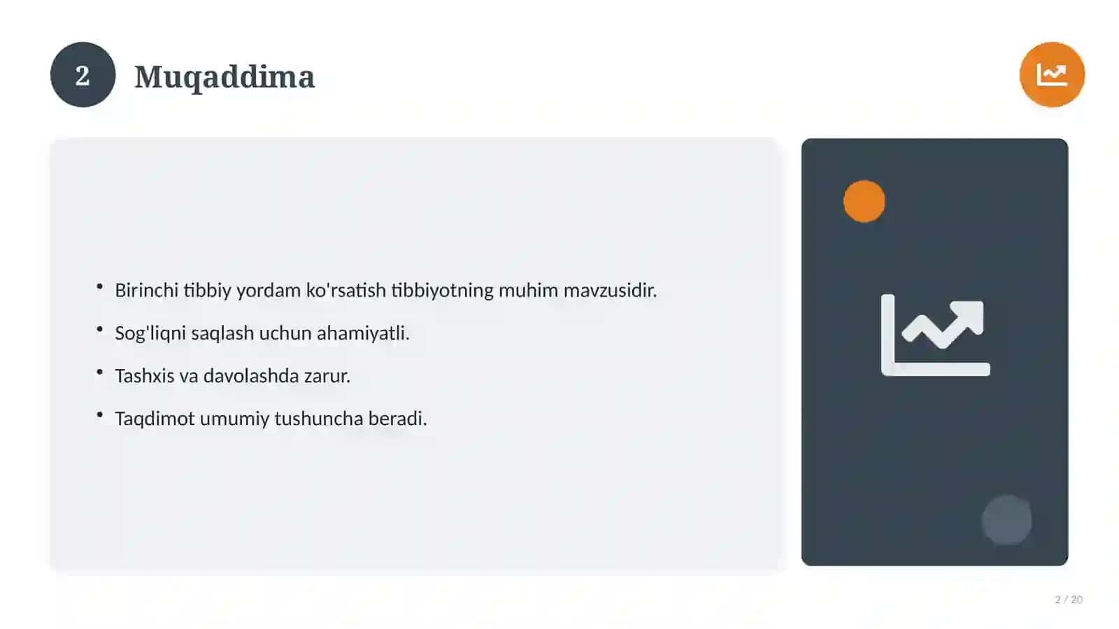 Birinchi tibbiy yordam ko'rsatish 2