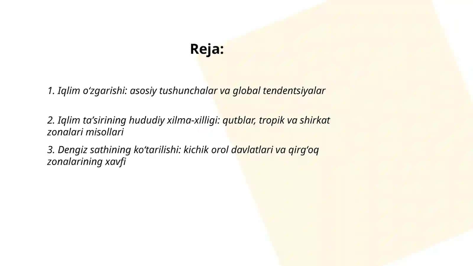 Iqlim oʻzgarishi kimga “qimmatga tushyapti”? 2