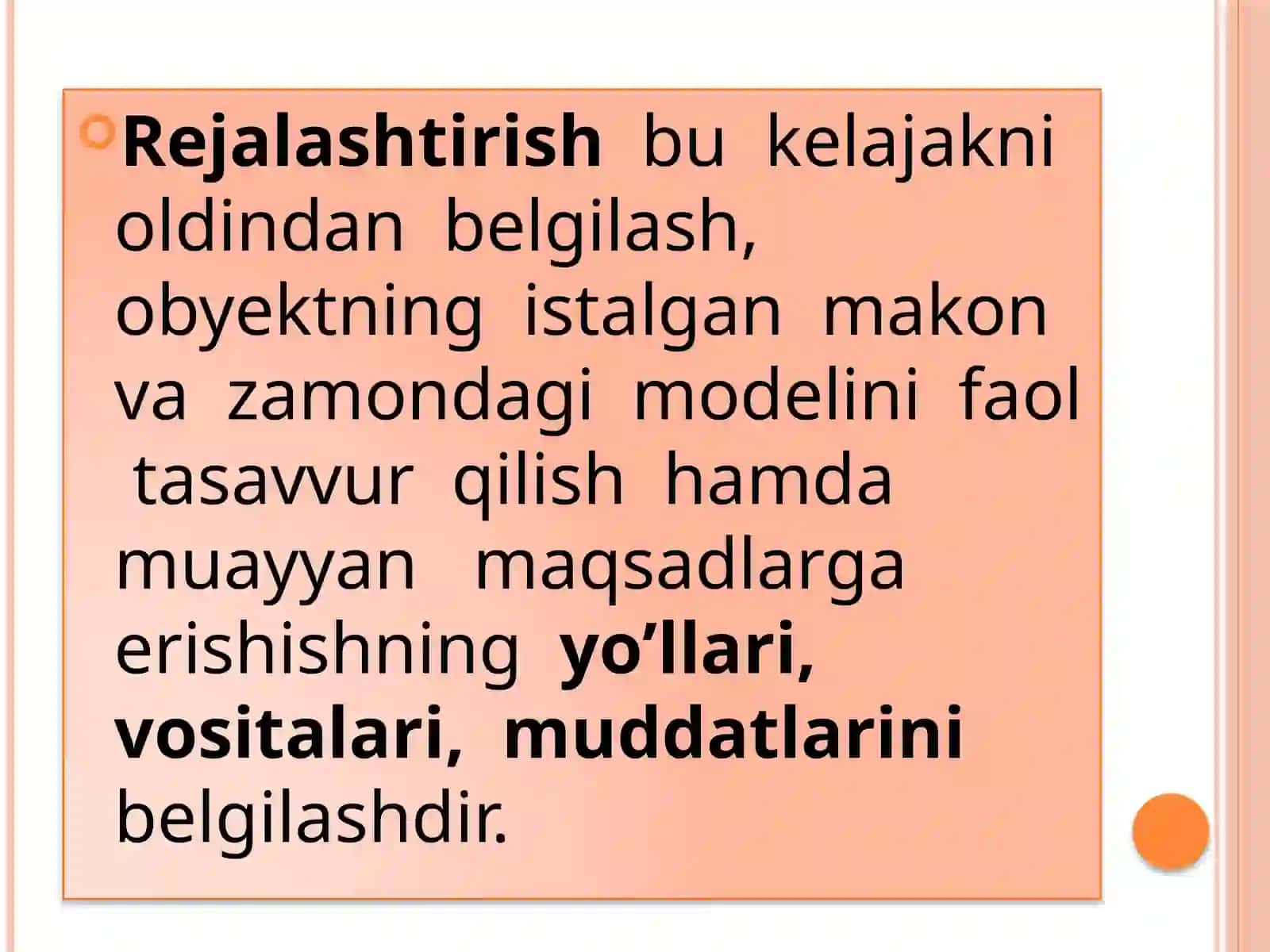 Siyosiy jarayonlarni rejalashtirish 2