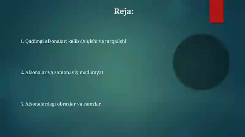 Qadimgi afsonalar haqida 2