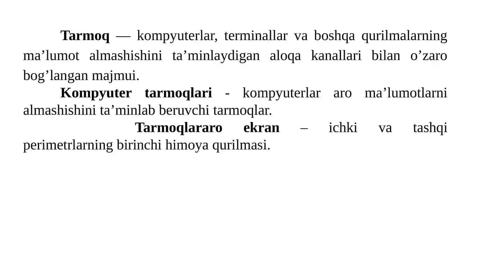 Kompyuter tarmoqlari va ularning turlari 2