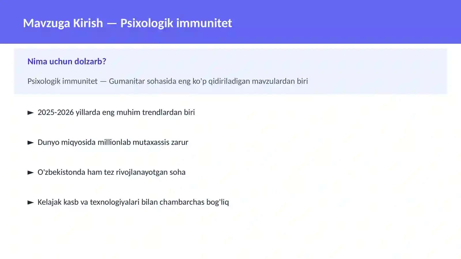 Psixologik immunitet 2