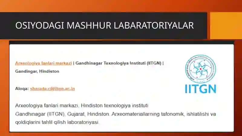 Yetakchi davlatlarning laboratoriyalari 2