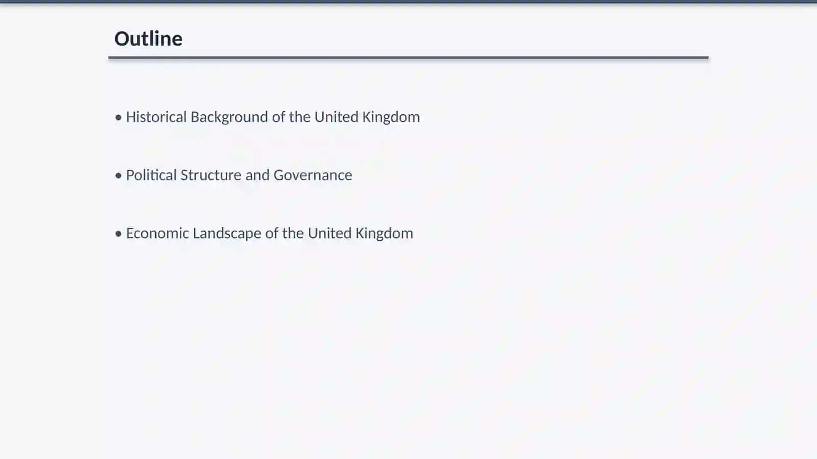 Historical Overview of the United Kingdom 2