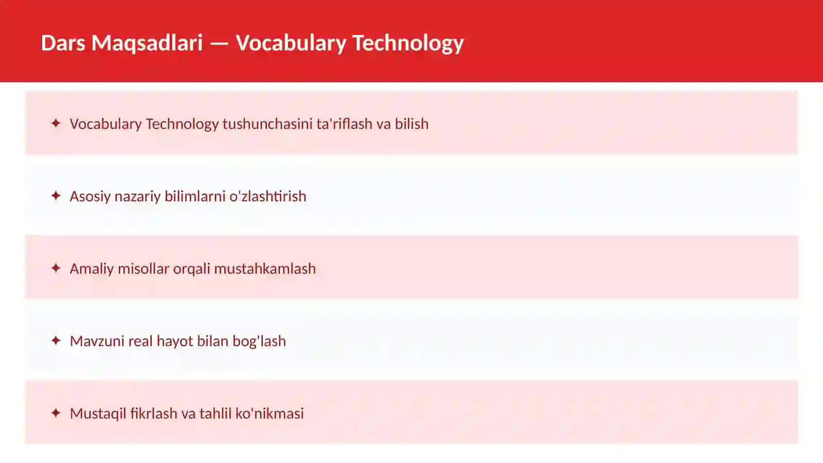 Vocabulary Education 2