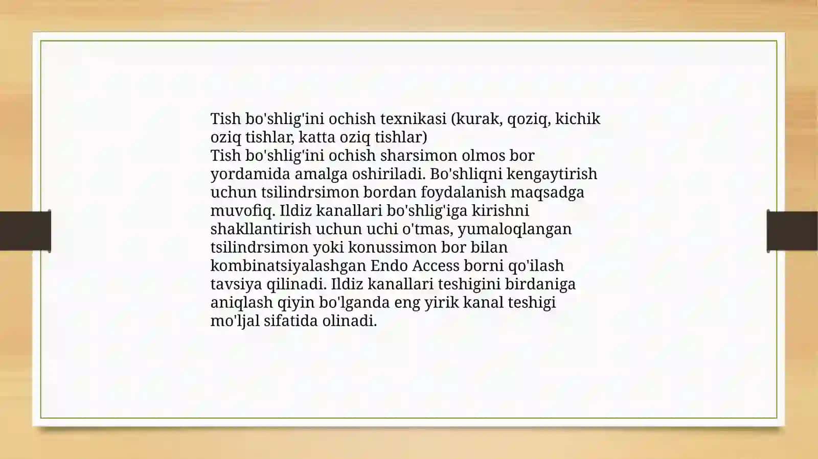 Tishbo’shlig’iniochish 2