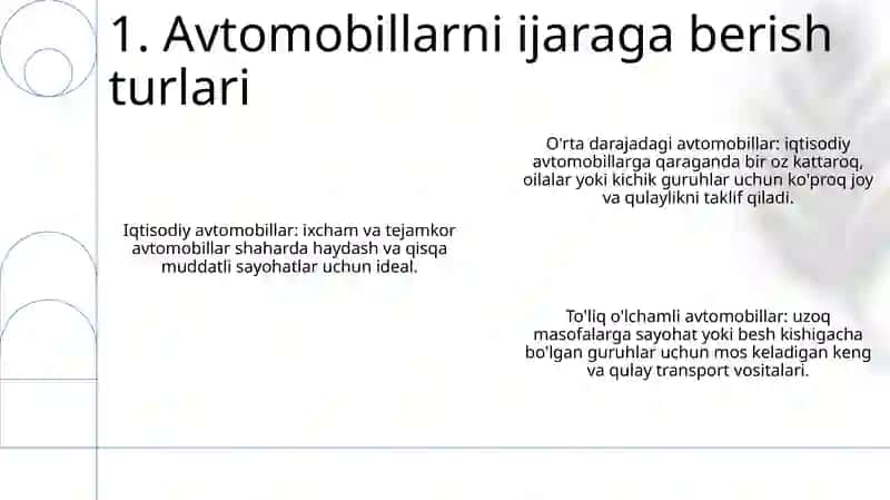 Avto Kiranlar Va Ularning Turlari 2