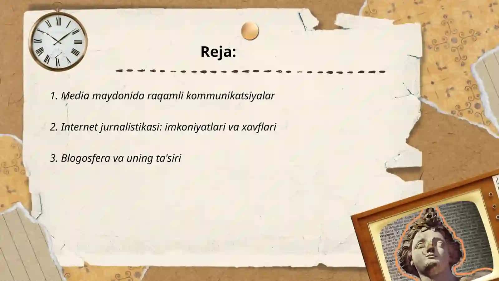 Media maydon va internet imkoniyatlari 2