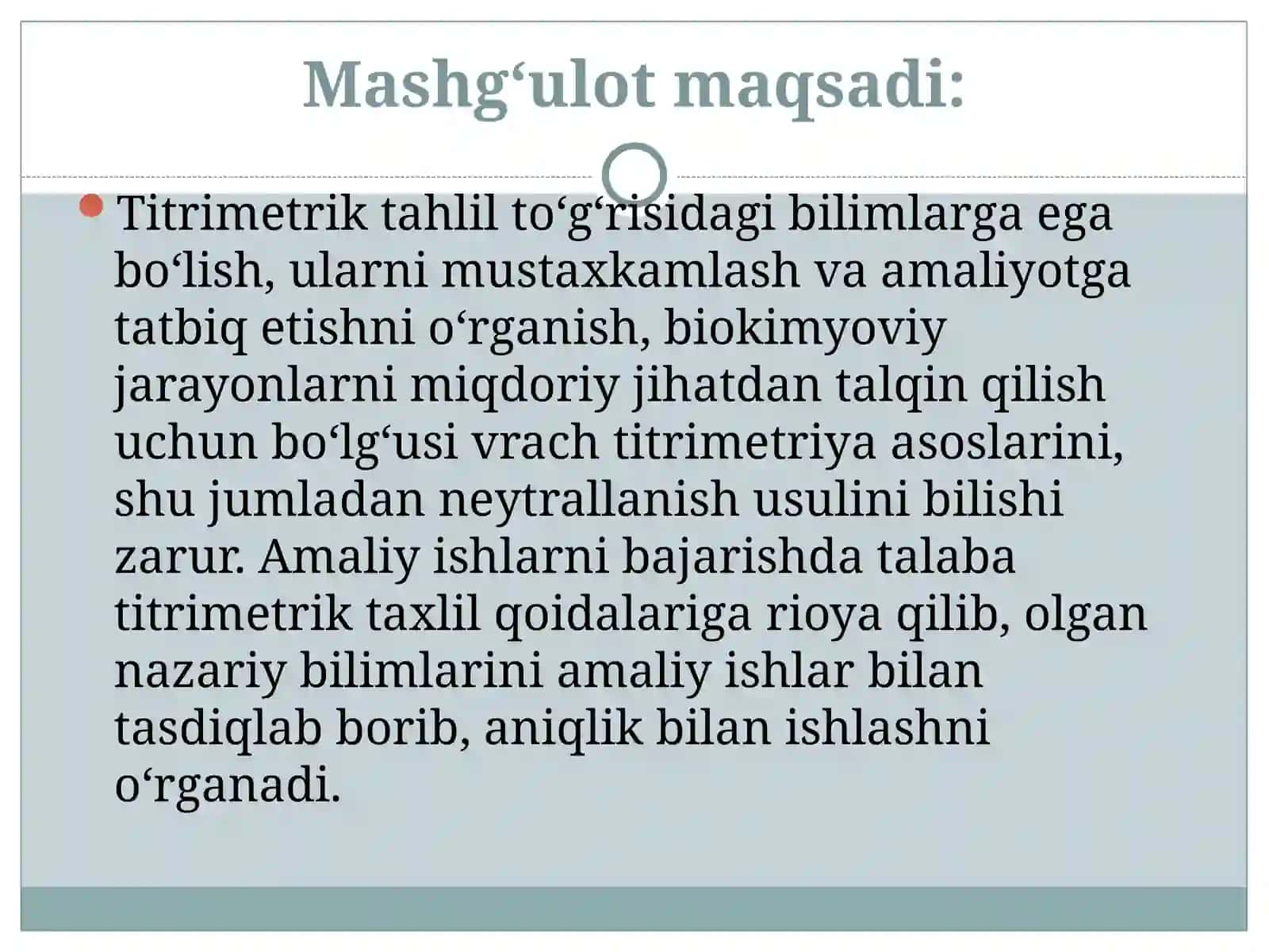 TITRIMETRIK TAHLIL 2
