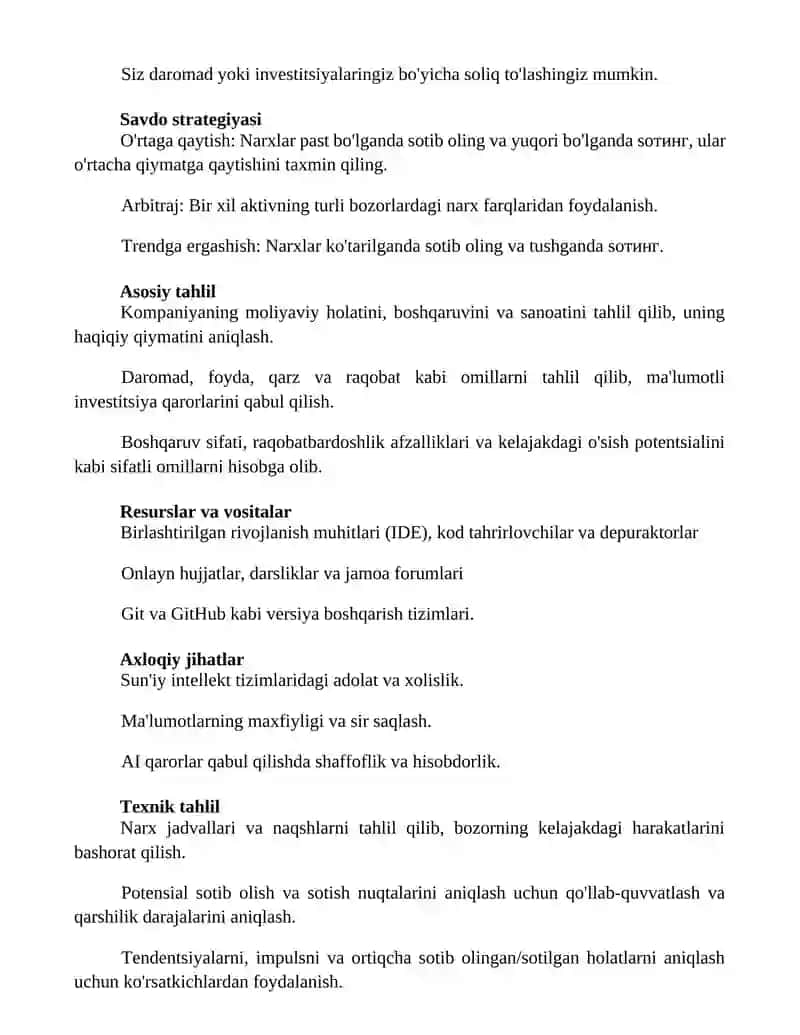 Investitsiya vositalari 2