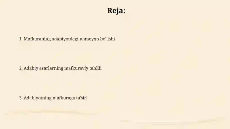 Mafkura: Ta'rif va Turlari 2