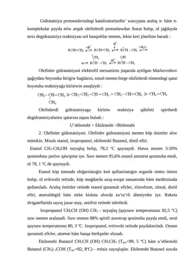 GIDRATATSIYA HA’M DEGIDRATATSIYA PROTSESSLERI 2