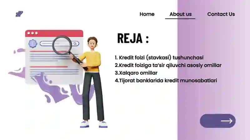 KREDIT FOIZIGA TA’SIR QILUVCHI OMILLAR 2