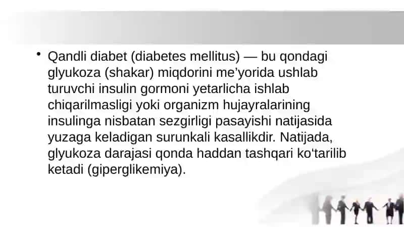Qandli diabet 2