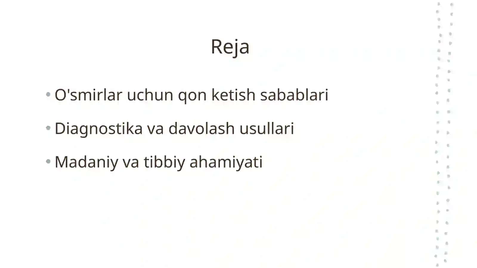 Bachadonda  Yuvenil anomal qon ketishlar 2