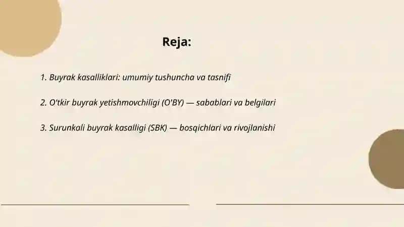 Buyrak kasalliklari 2
