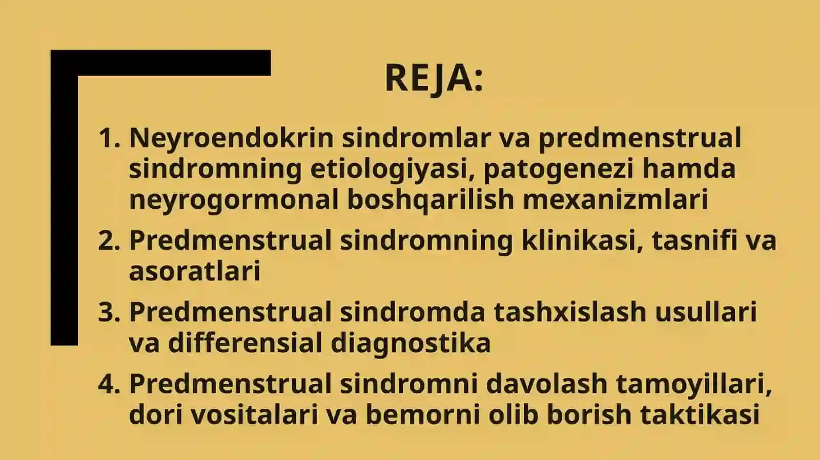 Neyroendokrin sindromlar va Predmenstrual sindrom 2