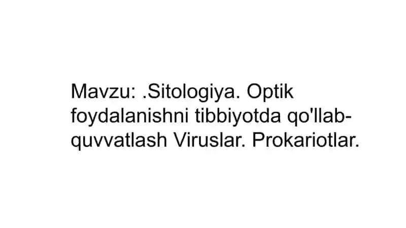 Sitologiya 2