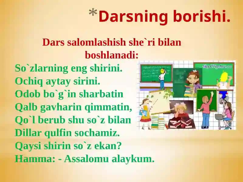 Ko`paytirish amali bilant anishtirish 2