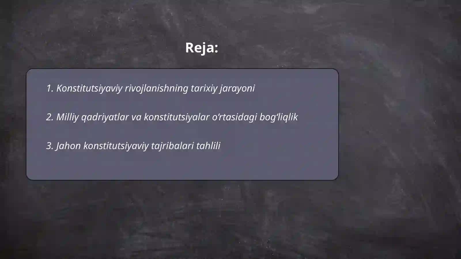 Konstitutsiyaviy Rivojlanish va Milliy Qadriyatlar 2
