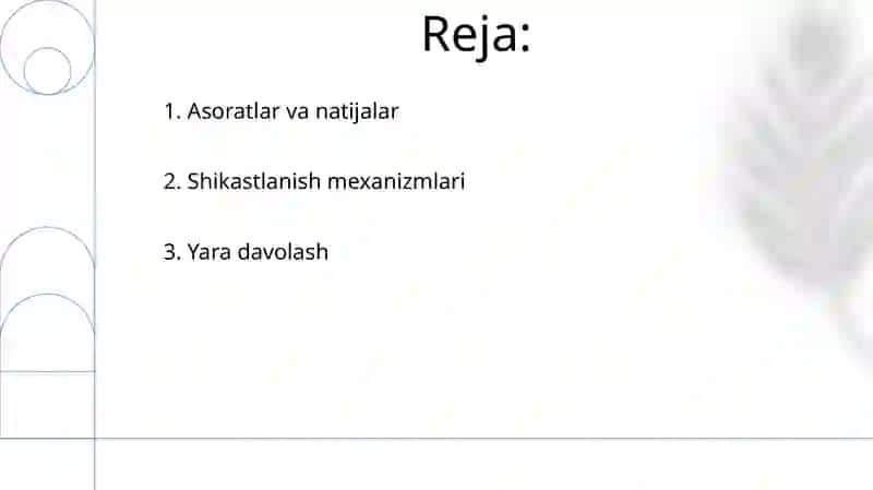 Bosh miya jangavor jarohatlari 2