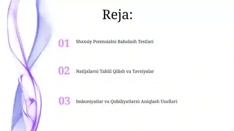 Qobiliyat Testlari 2