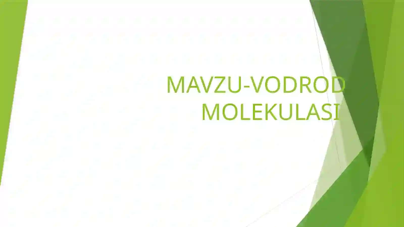 ATOM FIZIKASI FANIDAN MUSTAQIL TA'LIMI 2