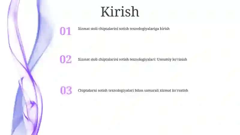 Xizmat Yozishmalari Bilan Ishlash Texnalogiyalari 2